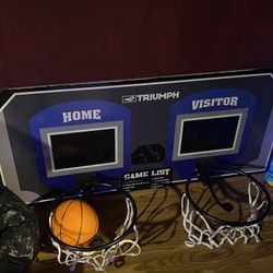 Inside Basketball Hoop