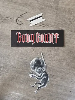 Body Count Born Dead Promo Mobile Vintage 1994 Ice T Memorabilia