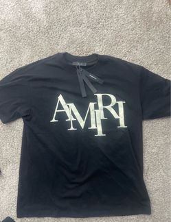 Amiri Staggered Logo Shirt