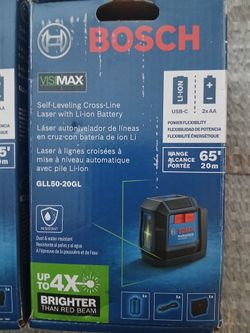 Bosch Lazer Level With Tripod 