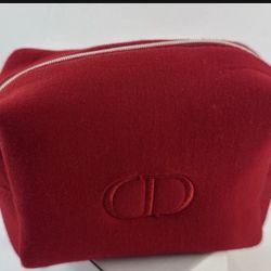 Christian Dior makeup bag