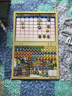 Chore chart (magnetic)
