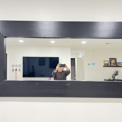 Mirror-Big Dark chocolate Mirror 