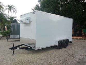 AMP 7 x 16 Refrigerated Cooler Trailer 7k
