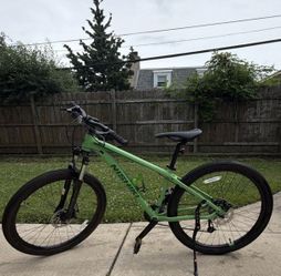 Nishiki Colorado 27.5 Green Mountain Bike S 7-Speed Mechanical Disc Front Sus