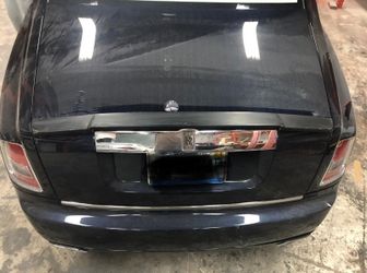 Rear Trunk Lip Spoiler Luxe-GT Style For Rolls Royce Phantom Saloon 2004-2017