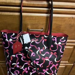 Kate Spade Wrapping Party Large Reversible Tote 