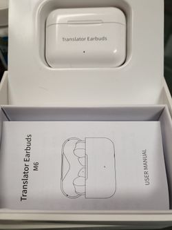 Translator earbuds