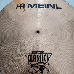 Meinl 20" Cast Bronze Flat Cymbal