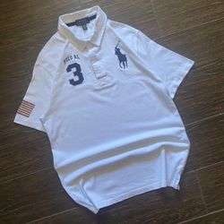 White USA Ralph Lauren Polo Shirt