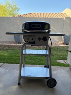 Electric Grill - Bistro Pro™ Electric Grill & Griddle + Charcoal Mode