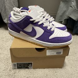 Ds Nike Sb Court Purple Sz 10