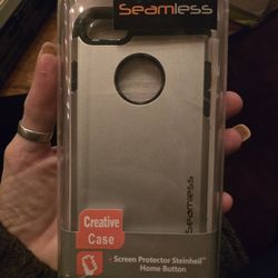 NIB Phone 7|8 CASE - Cover 4.7" Best for Protecting Your Phones + Tempered Glass Screen Protector - Cool, Heavy Duty Cases, Shock Absorbing TPU - Shoc