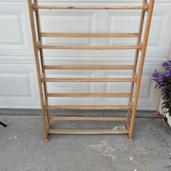 High 3’ Wooden Stander W 29” Deep 8 “