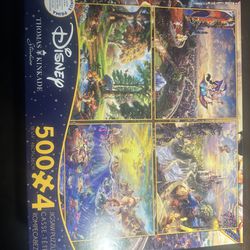 Disney 500x4 Jigsaw Puzzles 15$