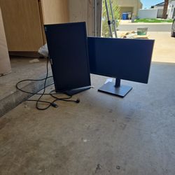 Two Samsung Monitors, One Power Cord