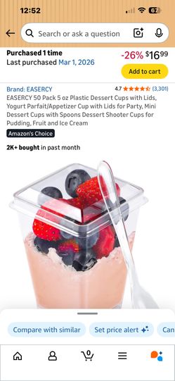 Dessert cups with spoons