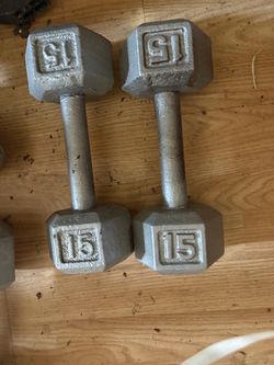 15lb dumbbells