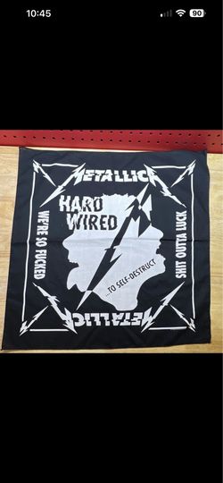 METALLICA ALBUM PROMO BANDANA