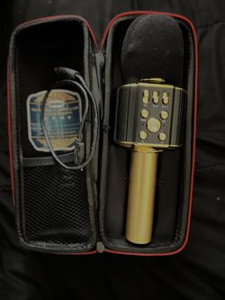 BONAOK Wireless Bluetooth Karaoke Microphone