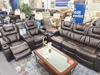 New Sofa And Loveseat With Usb Port Headrest $54 