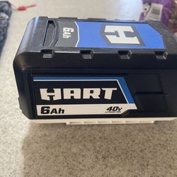 HART BATTERY 40V  6AH