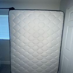 QUEEN BED AND FRAME