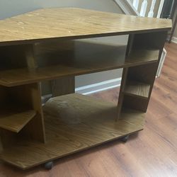 Wooden TV Stand/ Entertainment Center 