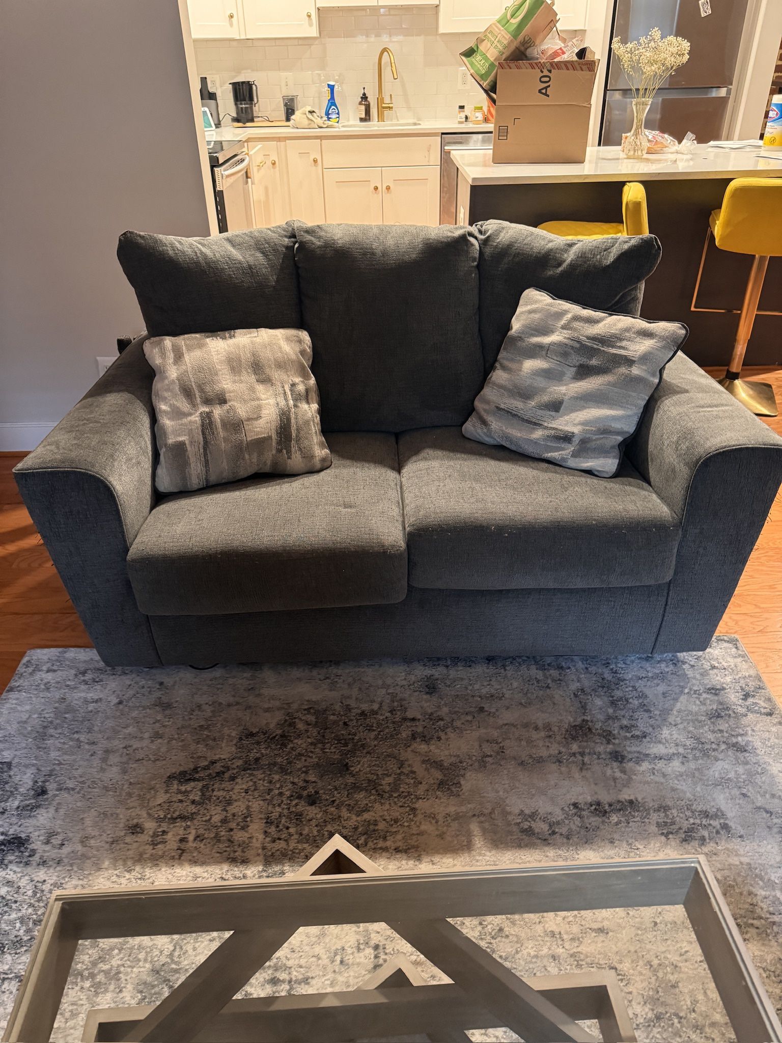 Loveseat and Sofa Set