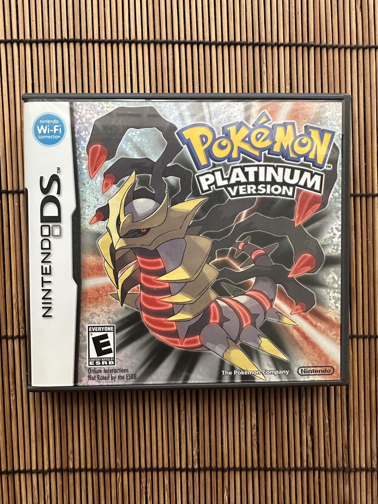 Pokémon Platinum Version Nintendo DS
