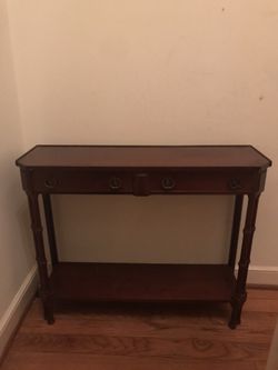 Table Drawers Console Entry Sofa