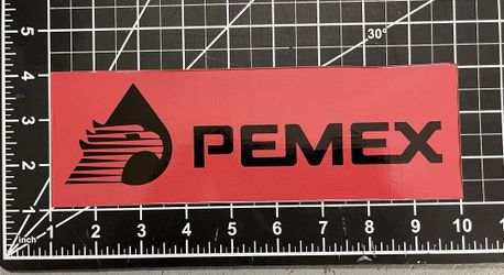 Pemex Adhesive Vinyl Sticker