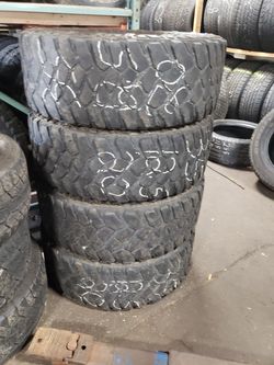 35/12.5/20 set of 4 tires