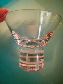 Set of Tiffany glasses