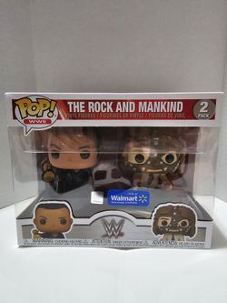 The Rock And Mankind Funko Pop