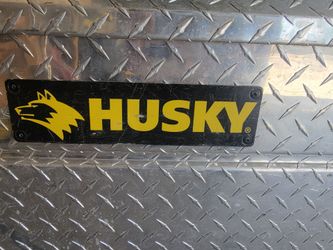 Husky Diamond Plate Aluminum Full Size Truck Tool Box with keys Crossover style H16
W20.5