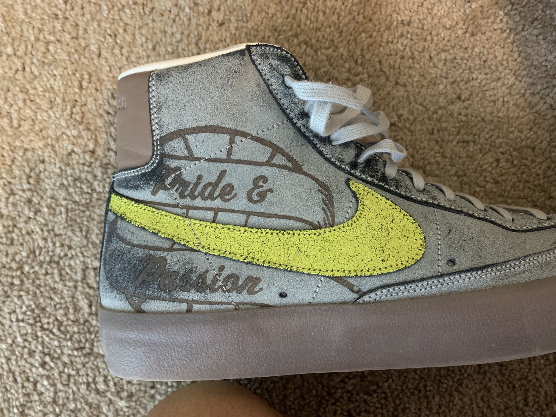Ben Simmons Pride And Passion Nike Blazers Mid 77â Vintage for Sale in Gilbert, AZ - OfferUp