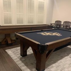 Rustic Pool Table 