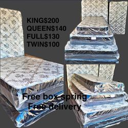 Mattresses King Queen Full Twin