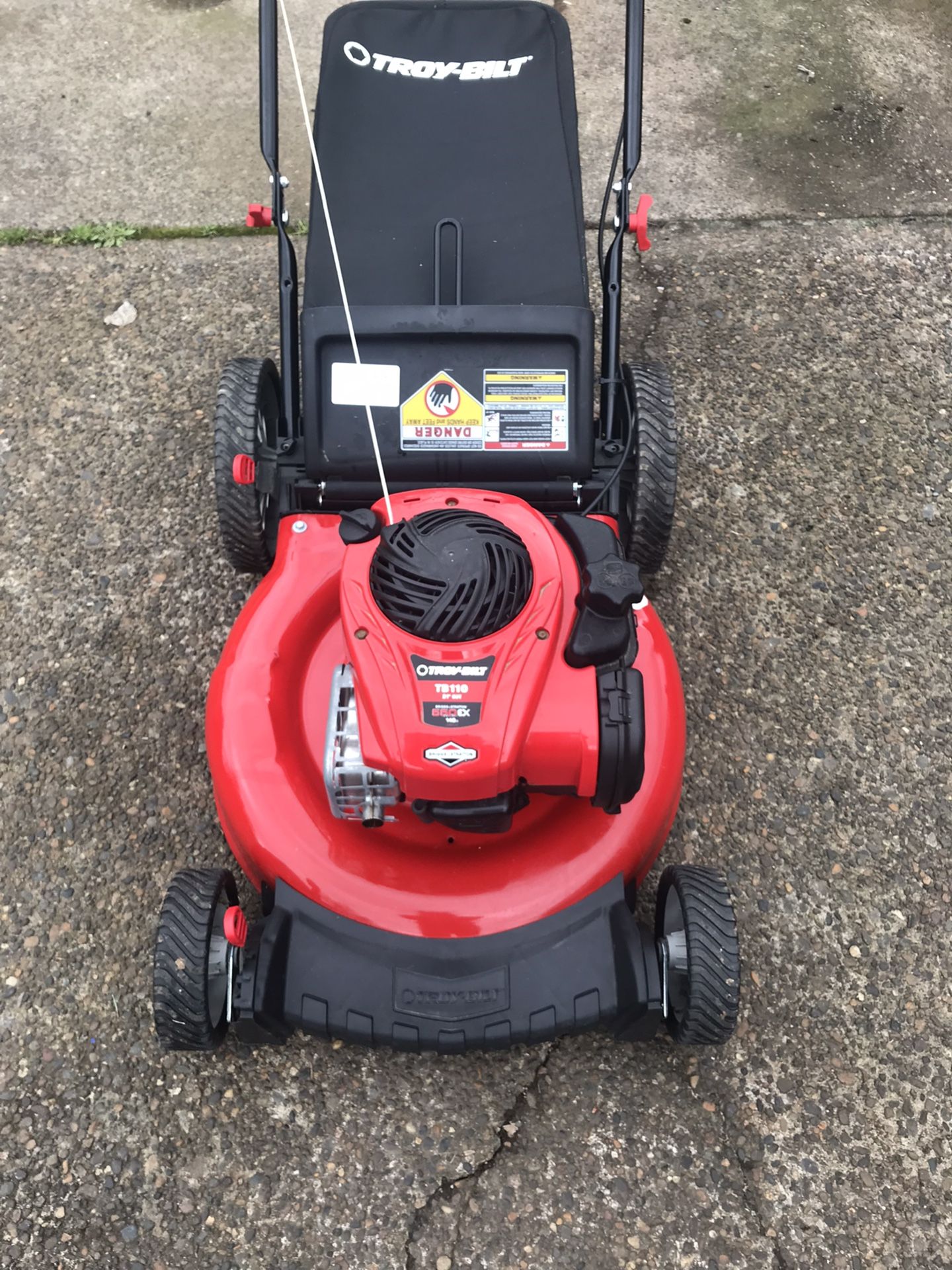 lawnmower  troy bilt HP5-50-140cc