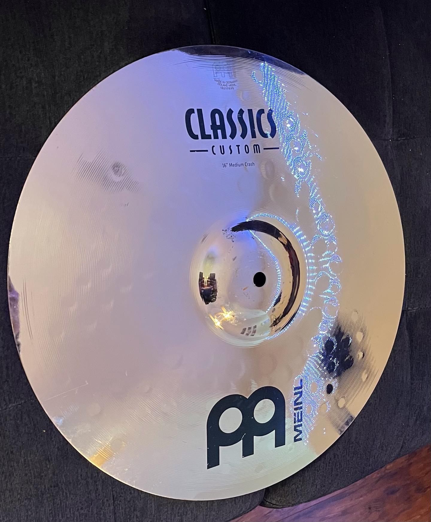 Meinl 16” Classics Custom Medium Crash