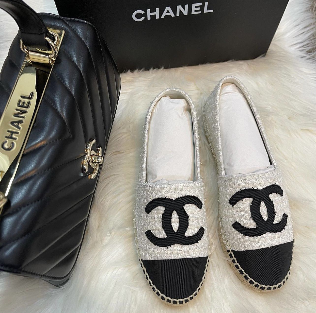 Authentic Chanel espadrilles 38 Give Me An Offer ! for Sale in Queens, NY -  OfferUp