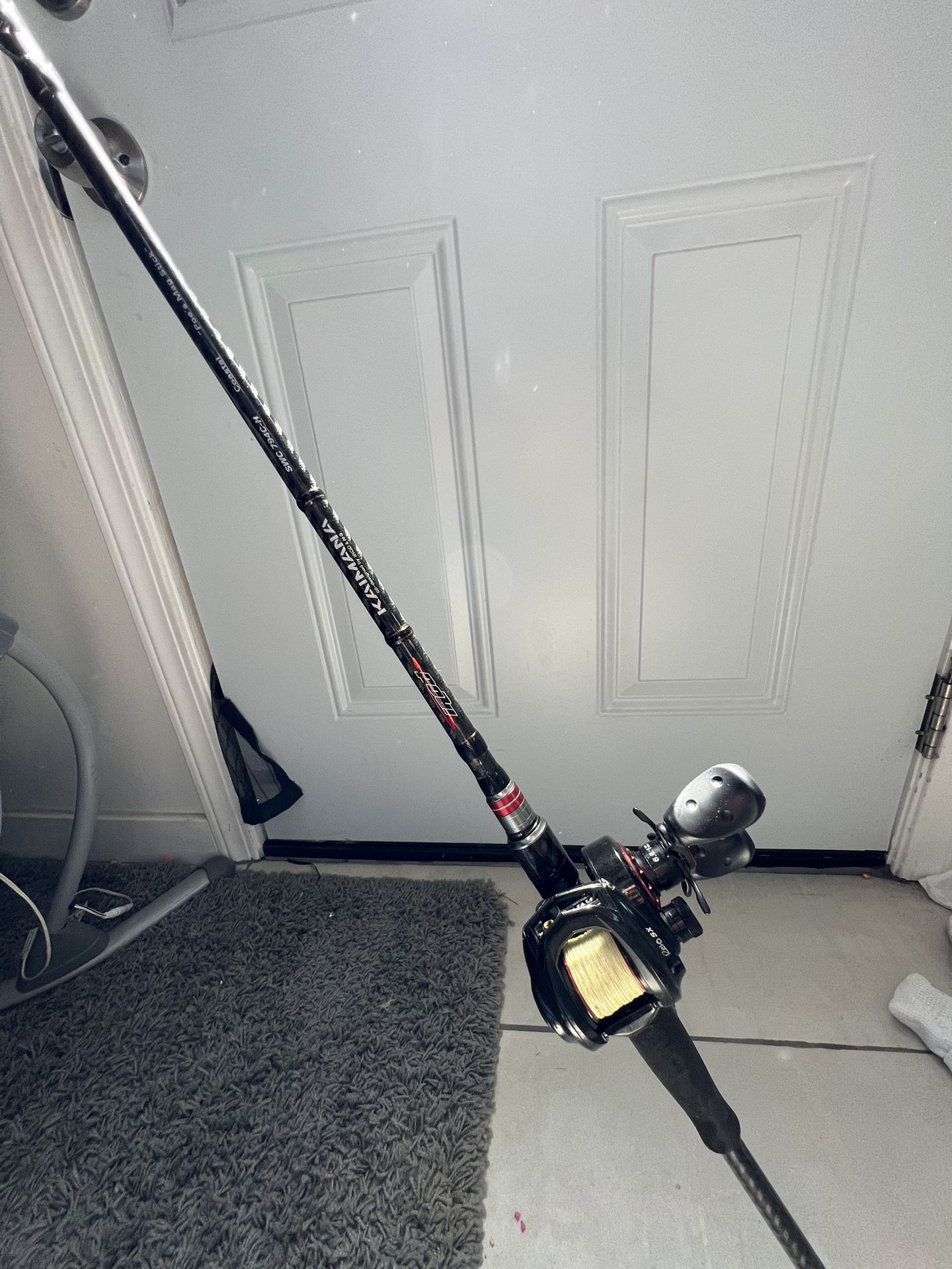 iRod Kaimana “Poe’s Mag Stick” w/Abu Garcia Revo SX. Fishing Rod And Reel Combo