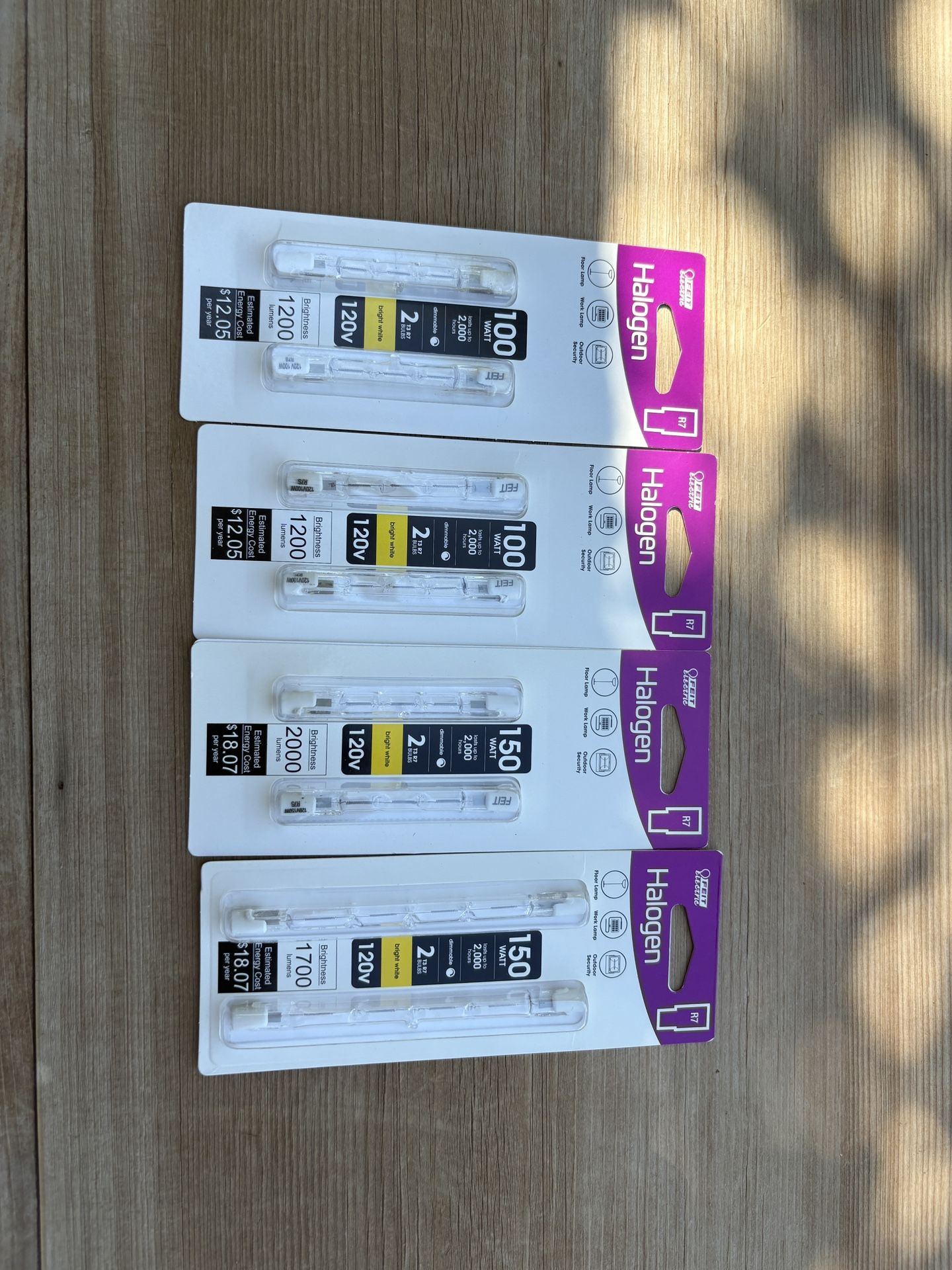 Feit Electric R7 Halogen Bulbs