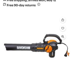 Worx Tri-Vac, Blower Mulcher In Box