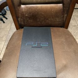2 Wireless Controllers Sony PS2 Game System Gaming Console. 
