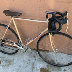 Vintage Bertoni Road Bike W/ Shimano 600 Everything 