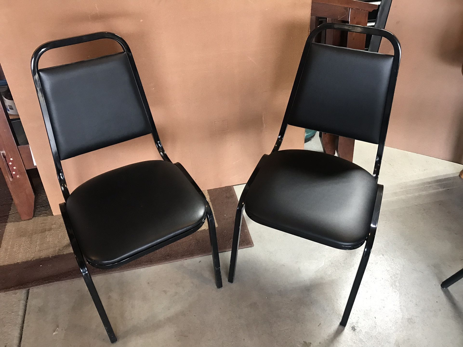 Two Black Chairs