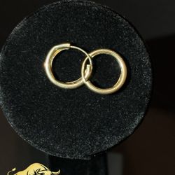 14k Gold Hoop Earrings