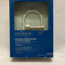 Pegasus INNBURG 533-404 Brushed Nickel Toilet Paper Holder